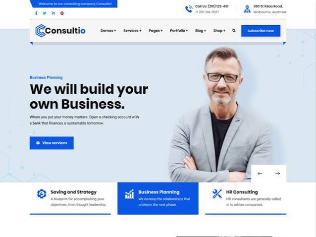 Business Website